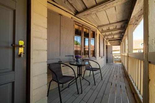 Erkély/terasz, Fotografa Apartamenti in Kuldiga