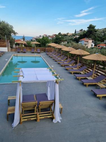 Chambre double avec 1 ou 2 lits, vue sur la mer