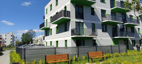 Зовнішній вигляд готелю, Apartament Zielone Zamienie in Лешноволя