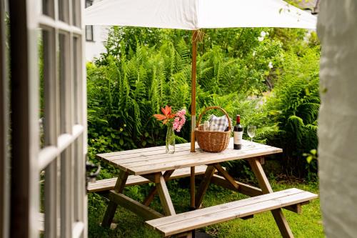 View, Brynarth Country Cottages in Bronant