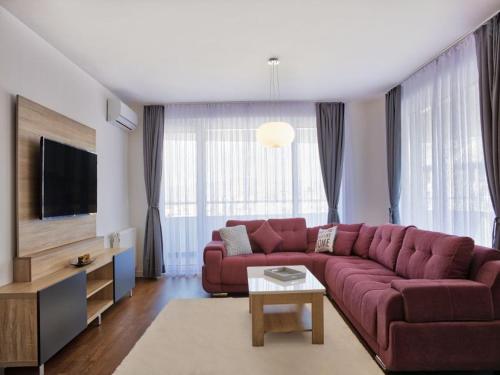 共用Lounge/電視區, Sarajevo Waves Aparthotel in 塞拉耶佛郊區