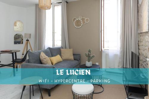LE LUCIEN Eco-Appart'Hôtel - Angouleme - Centre - Wifi - Parking privé - Classé 4 étoiles - Location saisonnière - Angoulême
