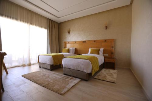 Twin room, garden view