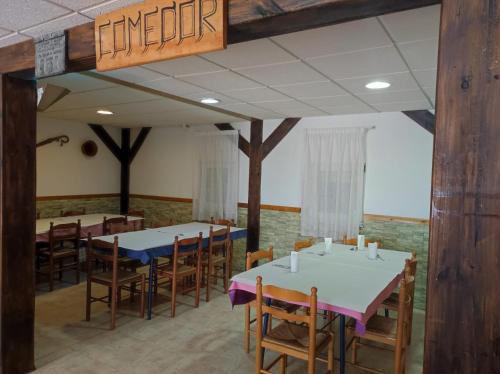 Restorāns, Albergue Santa Ana in San Martín del Camino