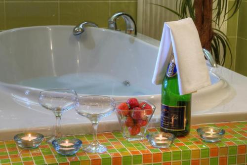 Fürdőszoba, Penzion U Hrabenky in Petrovice