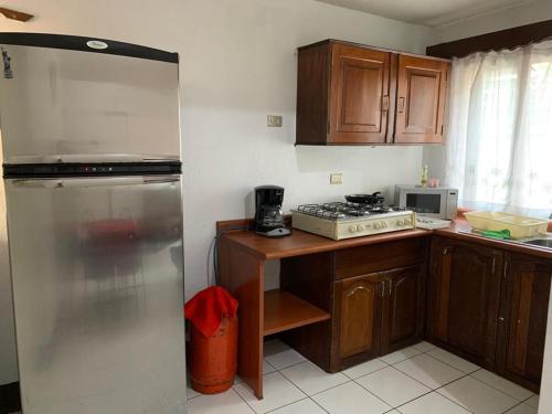 Cocina, Casa a 5 minutos de los parques del IRTRA in Retalhuleu
