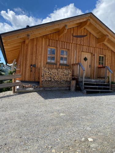 Holzknechthütte in Lachtal, Österreich
