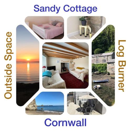' Sandy Cottage - Ideal location to explore Cornwall, Nr Sea & Eden ' Open All Year ' gîte à louer St Austell