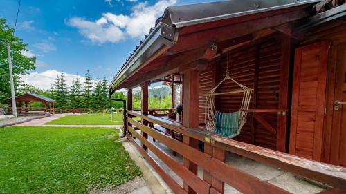 Balkons/terase, Chalet Woody in Stara Susica
