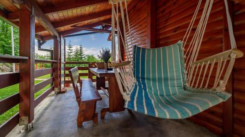Balkons/terase, Chalet Woody in Stara Susica