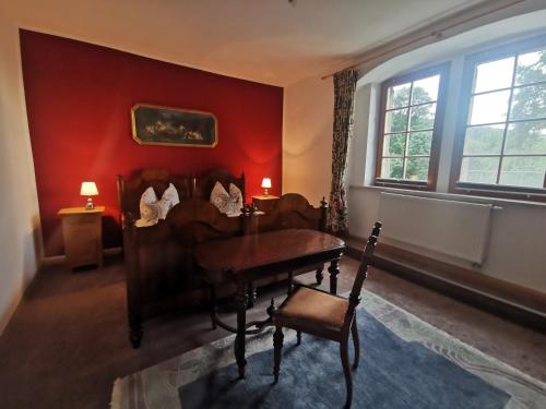 Ruhige Ferienwohnung im Gutshaus in Kleinbartloff