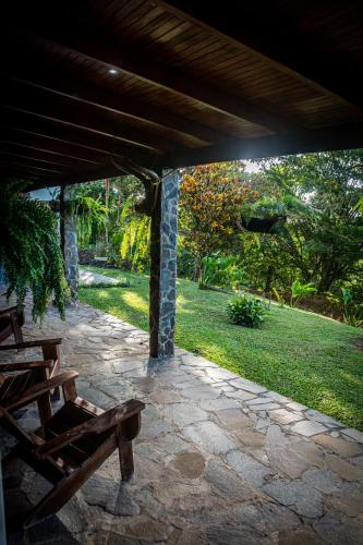 Dārzs, Vista Lago Arenal in Naranjos Agrios