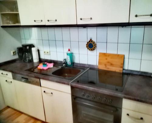 廚房, Ferienwohnung Axel - nahe Chemnitz in 林巴赫-奧伯弗羅納