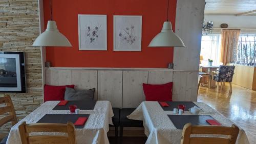 餐廳, Hotel Heilbrunnen in 約施塔特