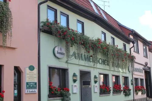 Ammerscher Bahnhof in Mühlhausen, Deutschland