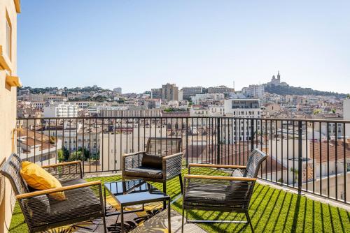 Marseille: Superbe vue sur Notre-Dame de la Garde - Location saisonnière - Marseille