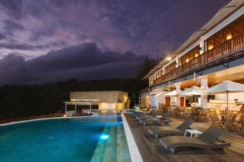 Restaurant, Giriwood Hotel & Villa in Bedugul