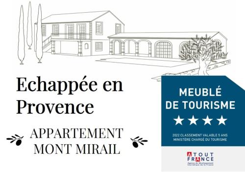 Echappée en Provence Appartement Mont Mirail