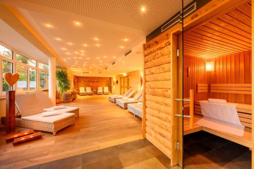 sauna, Aparthotel Weinklause Superior in Oberstdorf