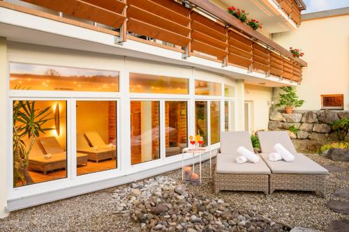 sauna, Aparthotel Weinklause Superior in Oberstdorf