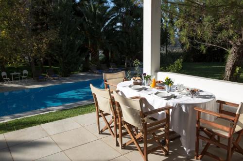 Balkons/terase, Melissaki Villas in Pirgiotika (Argolis)