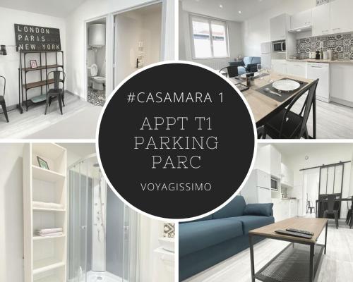 Casamara 1 T1 avec 2 couchages 10 min CHU - Location saisonnière - Amiens