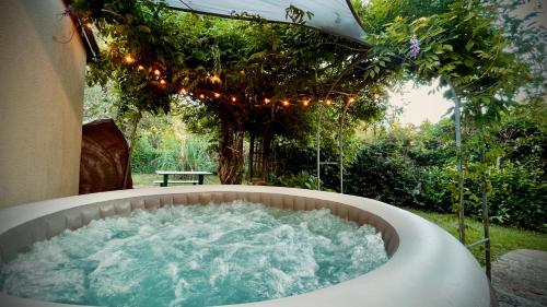 Cottage chaleureux avec SPA au Lac du Bourdon gîte à louer La Brosse-aux-Brins