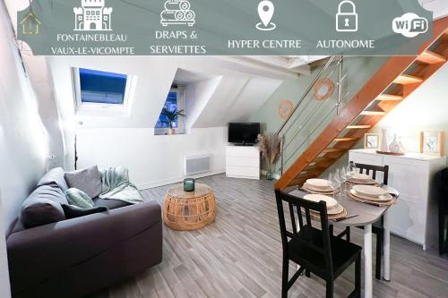 Appart'Hôtel BELLE HELENE Calme & Chic - Location saisonnière - Montereau-Fault-Yonne