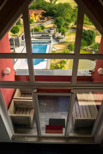 Balcony/terrace, All Senses Ferienwohnung in Hirschbach