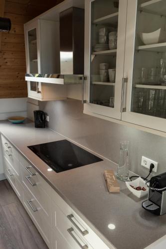Kitchen, All Senses Ferienwohnung in Hirschbach