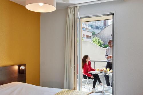 Studio with Balcony