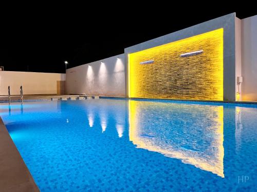 Swimming pool, Hôtel Plaisance in Meknes
