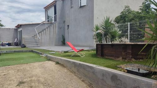 Maison F4 gîte à louer Poussan