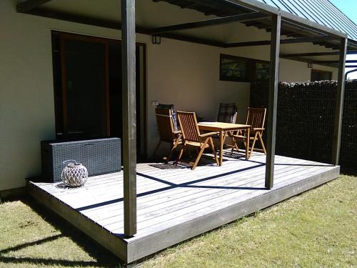 ระเบียง/ชานเรือน, Apartmány Zlatý Hamr (Apartmany Zlaty Hamr) in แจนสเก ลาซเน