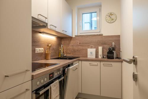 Cocina, Deluxe Studio Kaprun by All in One Apartments in Kaprun