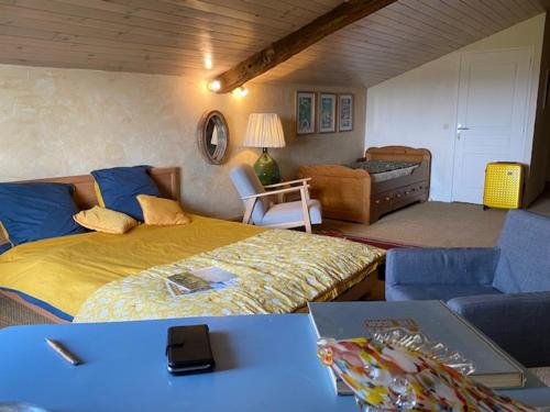 1 double bed