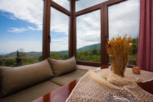 Utsikt, Militsa Guesthouse in Naousa