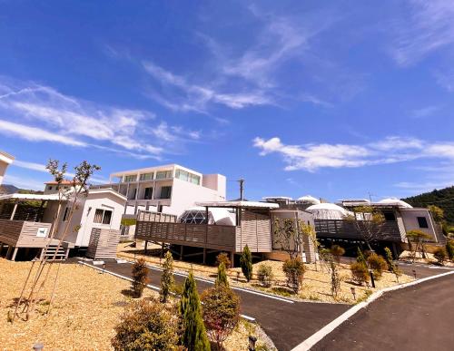 숙소 외관, 가와구치코역의 프라이빗 하우스 (120m², 침실 1개, 프라이빗 욕실 1개) (Necoana Glamping) in 후지카와구치코