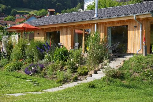 A szálláshely kívülről, Chalet Muehlwiese in Lindberg