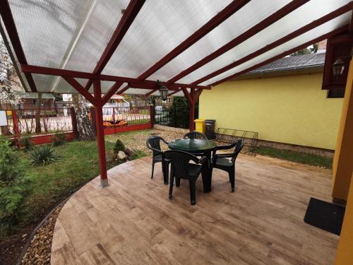 Balcony/terrace, Elbujtat-Lak Vendeghaz Gyoparosfurdo in Oroshaza