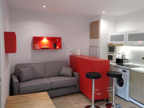 Studio La maison bleue in Valgorge