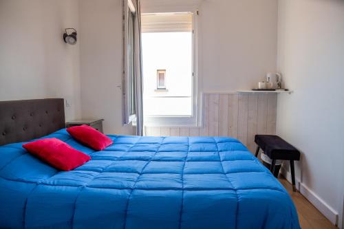 1 double bed