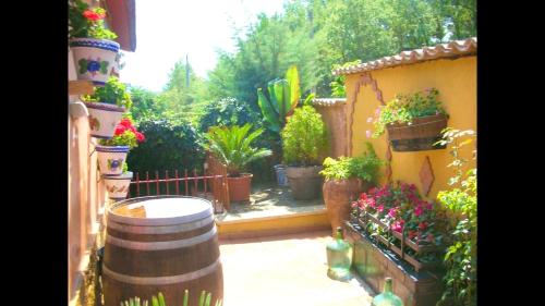 6 bedrooms villa with private pool enclosed garden and wifi at La Puebla de Castro