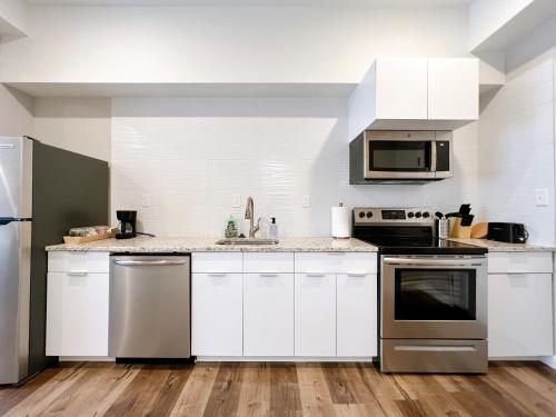 廚房, Stay at Luna on Ridge Ave in 費城近市中心