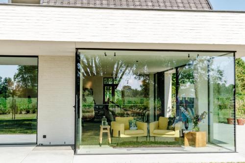 Hotelli välisilme, Vakantiewoning Leie Lodge in Tielt