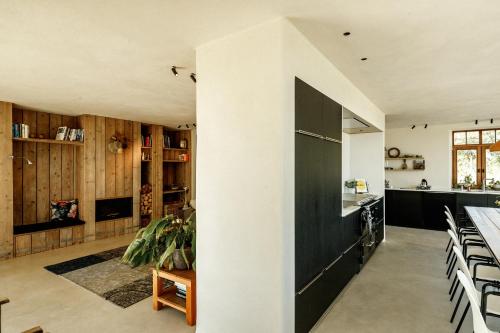 köök, Vakantiewoning Leie Lodge in Tielt