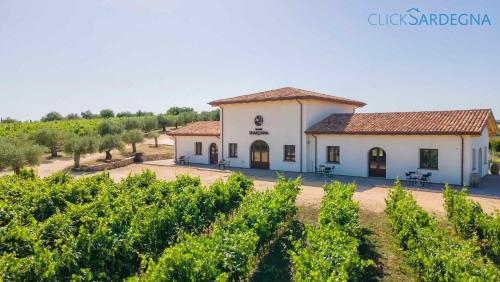  Guest House Tenute Shardana with exclusive pool surrounded by winery in Uri