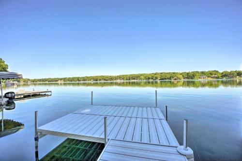 Lakefront Battle Creek Home with Fishing Dock!