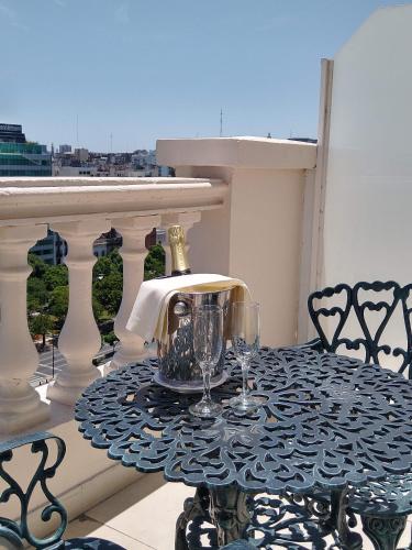 Balcony/terrace, Scala Hotel Buenos Aires near Feria de San Telmo