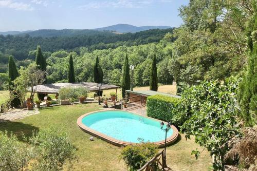  Luxury 1-bedroom house with the pool in Tuscany. in Anghiari